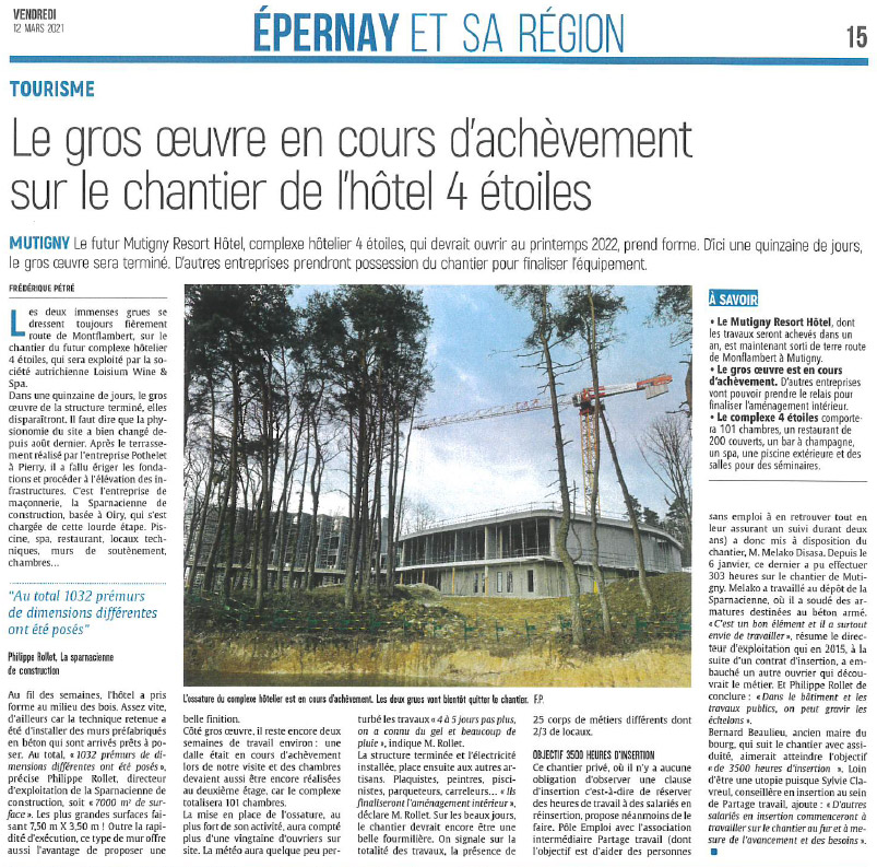 partage travail Mutigny